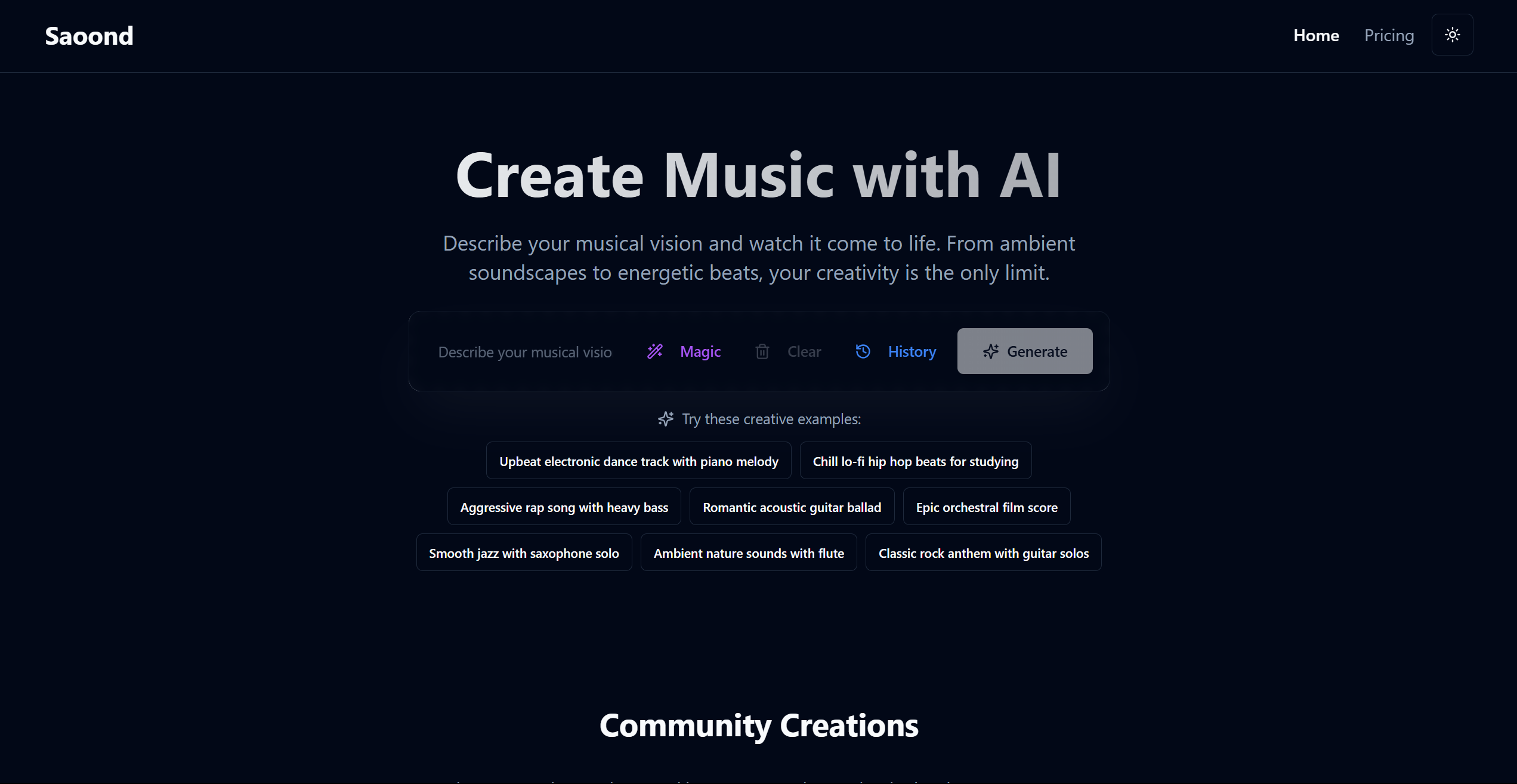AI Music Generation